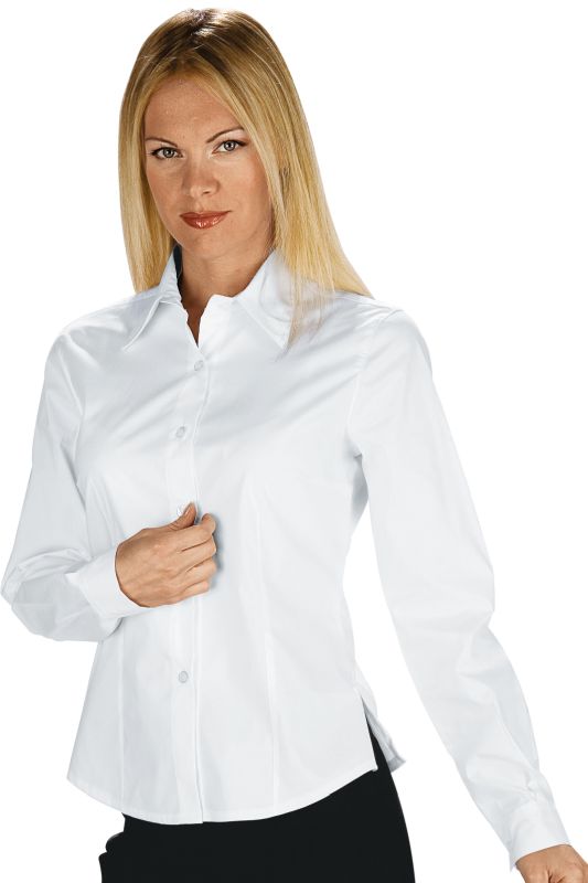 Camicetta KyotoLa camicetta Kyoto è una camicia da donna a manica lunga bianco. Adatta per il settore alberghiero