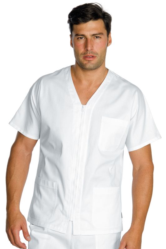 Casacca MilanoLa casacca Milano è una camicia a mezza manica bianco. Per settore medicale