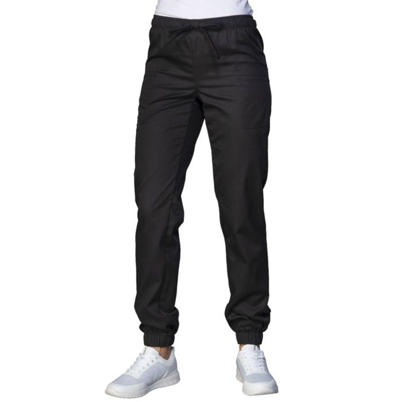 Panta IbizaPanta Ibiza nero Superdry Light unisex con elastico alle caviglie. Molto utilizzato anche nel settore medicale