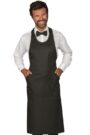Sommelier senza taschinoGrembiule da Sommelier Unisex nero. Ideale come divisa da lavoro per cantine