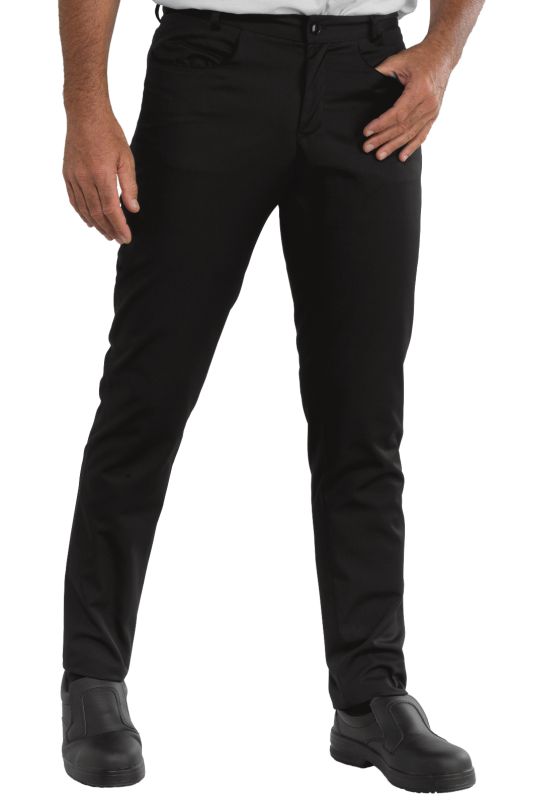 Pantalone Yale SLIMIl pantalone Yale è un pantalone da uomo slim nero. Per settore alimentare