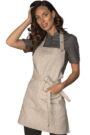 Grembiule Rodi 70x72Grembiule Pettorina Rodi short cm 70x72 con tasca centrale Strong 16. Ottimo Per settore alberghiero e parannanza per ristorazione in cucina. Divisa da lavoro per bar