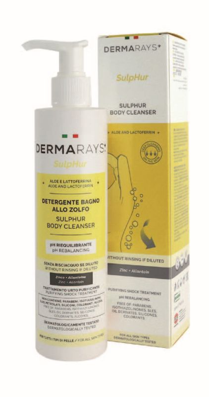 Sulphur – 250 ml. 
Detergente bagno allo zolfo